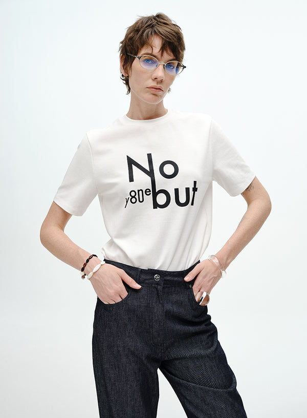 Skin-Friendly Pearl Chain Tee