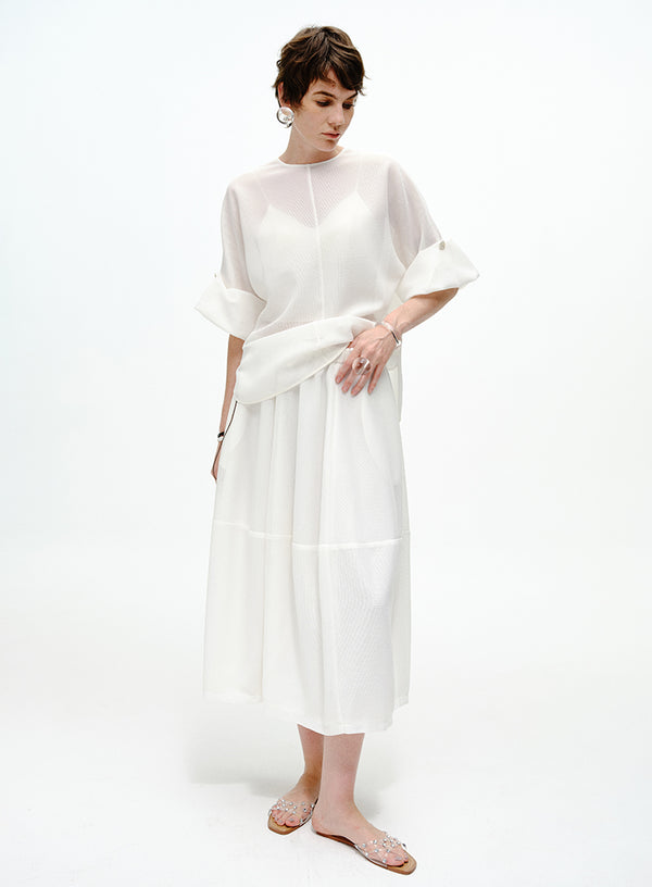 Minimalist A-Line Skirt