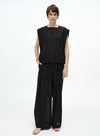 Wide-Leg Lounge Pants