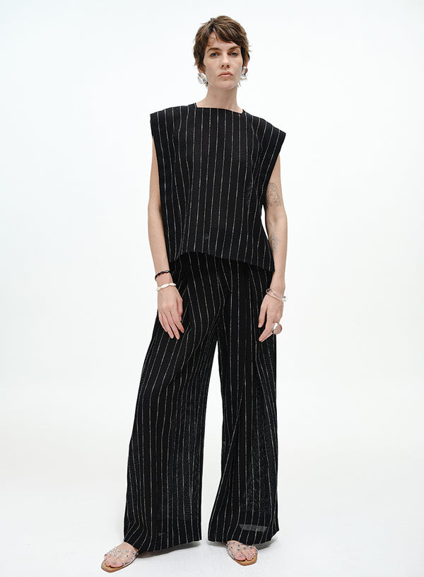 Wide-Leg Lounge Pants