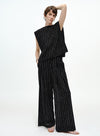 Wide-Leg Lounge Pants