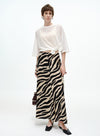 Draped Cotton Jersey Short Sleeve