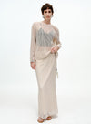 Sheer Ribbed Cover-Up Top