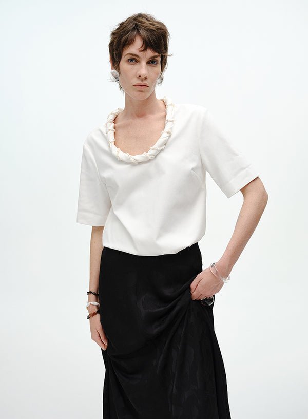 Pearl Knot Short Sleeve
