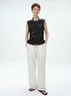Flowy Silk Wide Leg Pants