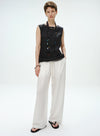 Flowy Silk Wide Leg Pants