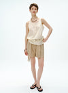 Breezy Silk Shorts with Waistband