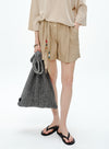 Breezy Silk Shorts with Waistband