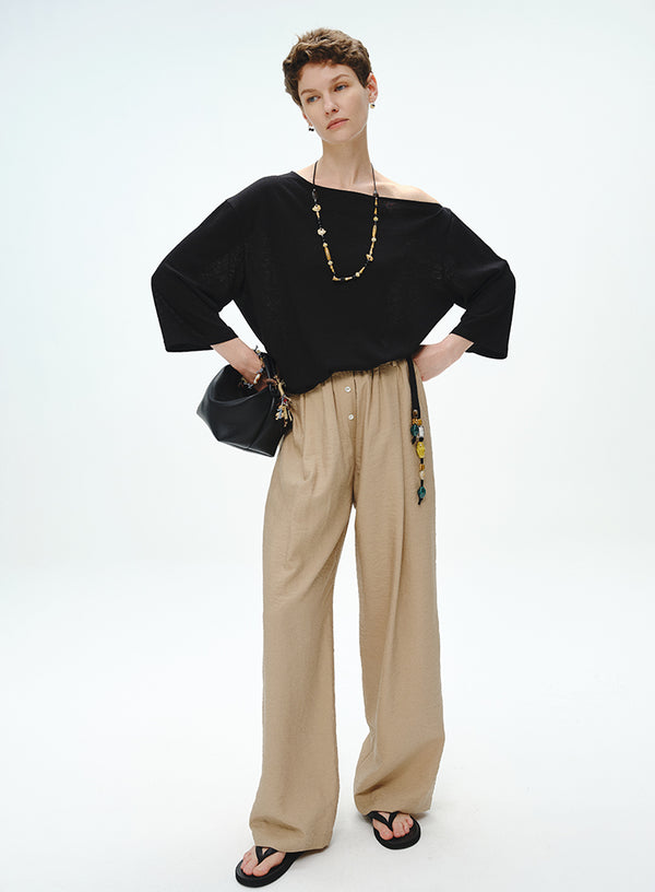 Klassisk kortærmet T-shirt