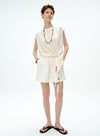 Breezy Silk Shorts with Waistband