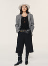 Wool Mid-Length Shorts