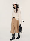 Wool Mid-Length Shorts