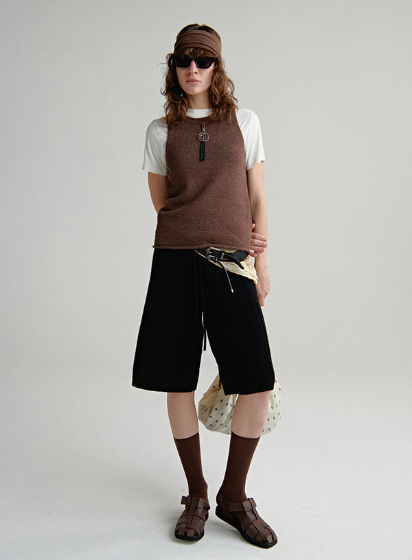 Washi Knit Vintage Vest