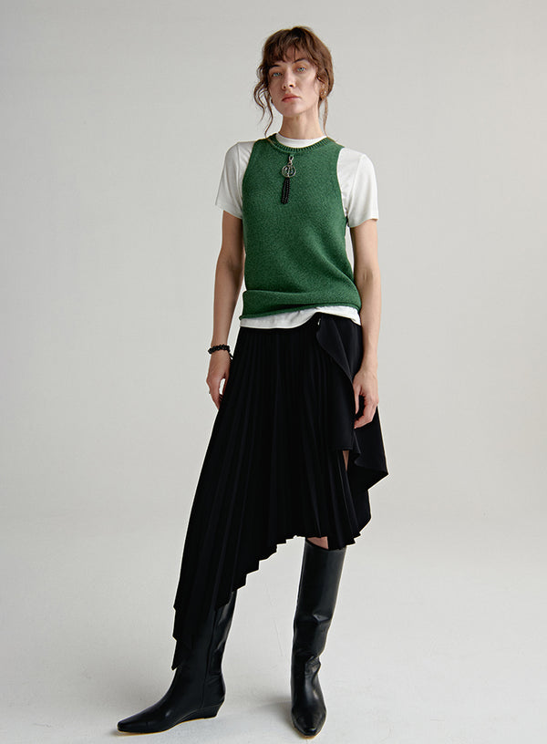 Washi Knit Vintage Vest