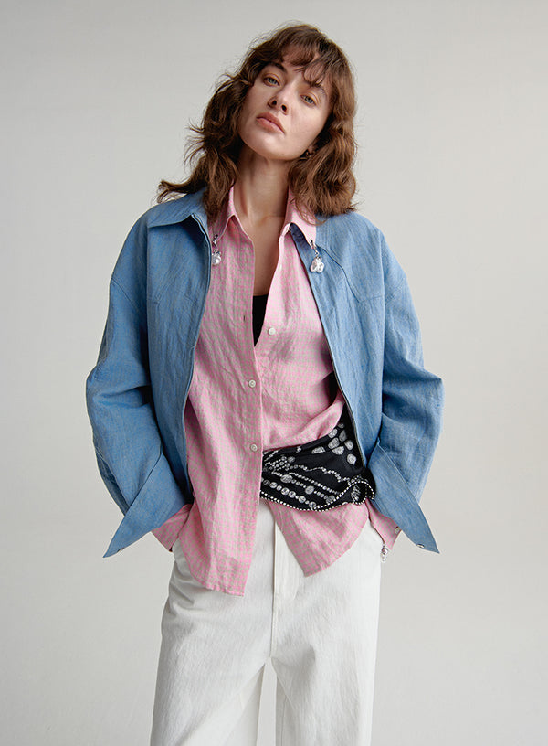 Breathable Linen Jacket