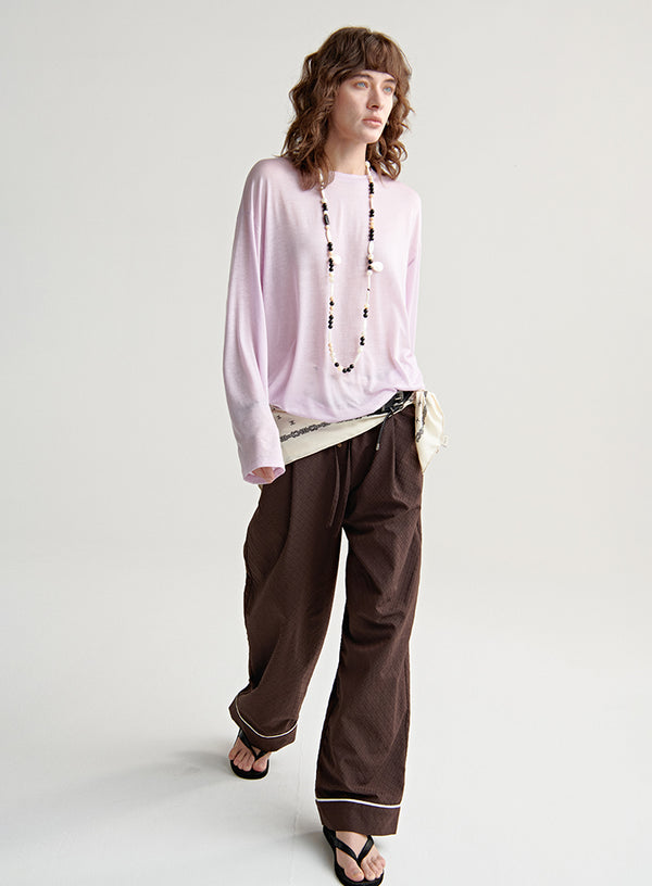 Relaxed Soft Long-sleeved Tee