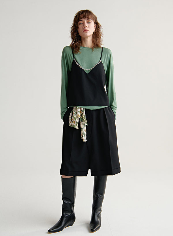 Relaxed Soft Long-sleeved Tee