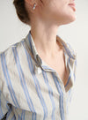 Classic Stripe Chain Blouse