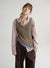 Cashmere V-Neck Sleeveless Top