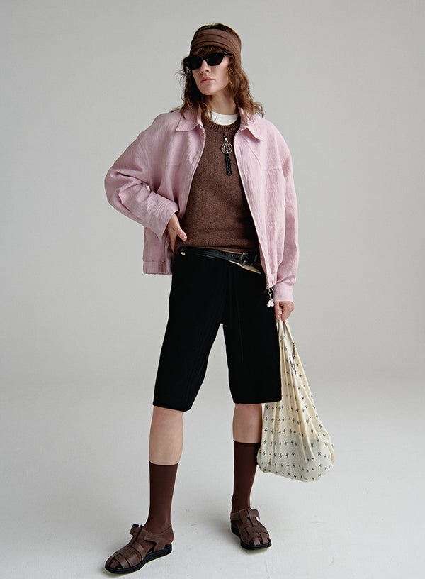 Breathable Linen Jacket