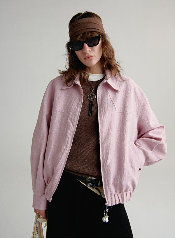 Breathable Linen Jacket