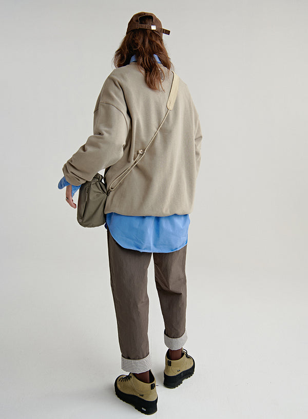 Street Style Oversized Pullover Top