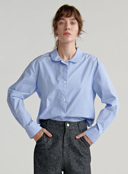 Lace Collar Blouse