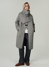 Scarf Collar Down Coat