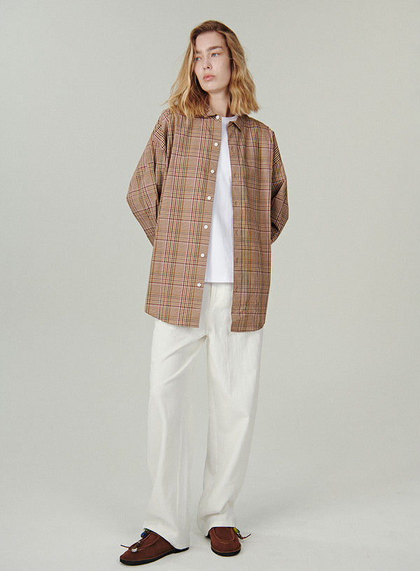 Classic Plaid Shirt Long Sleeve