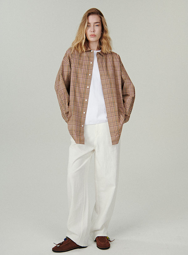 Classic Plaid Shirt Long Sleeve