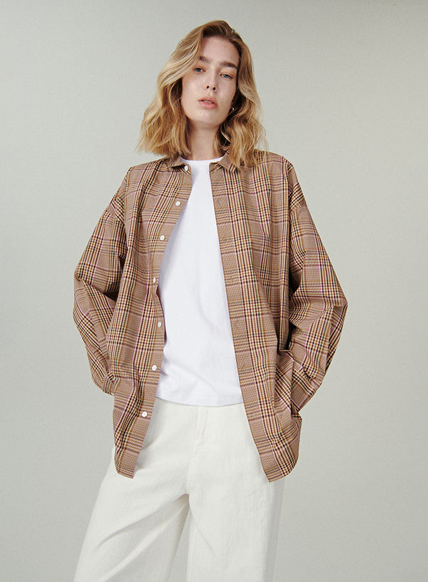 Classic Plaid Shirt Long Sleeve