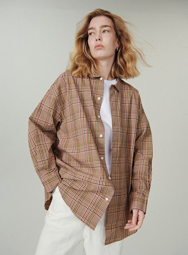 Classic Plaid Shirt Long Sleeve