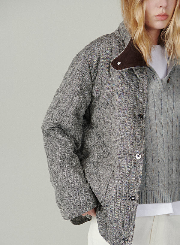 Short Down Puffer Jacket