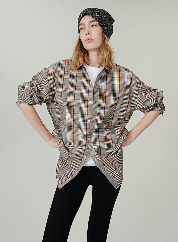 Classic Plaid Shirt Long Sleeve