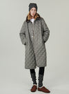 Scarf Collar Down Coat