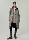 Scarf Collar Down Coat