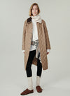 Scarf Collar Down Coat