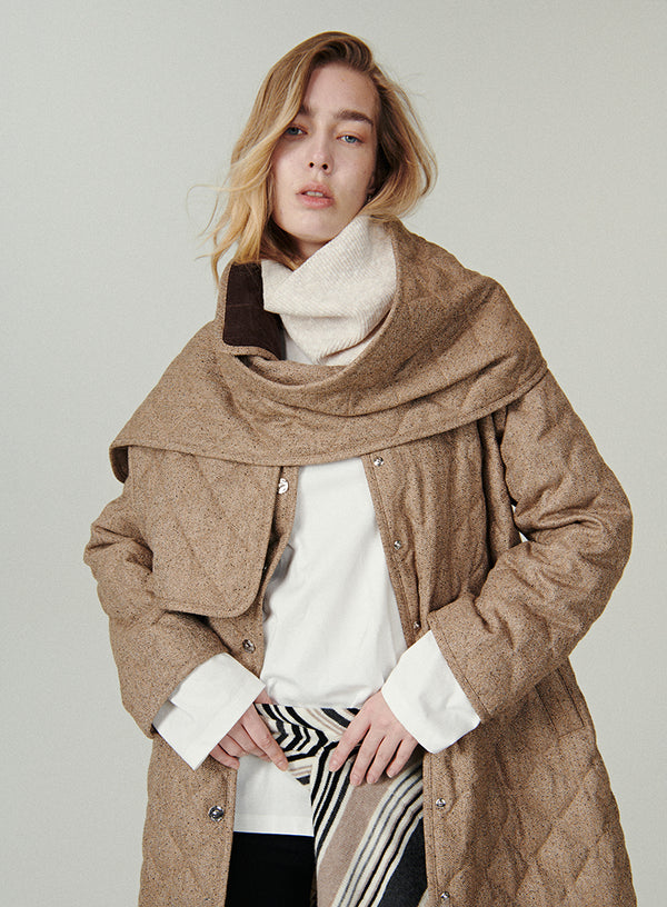 2-in-1 Knit Hat & Scarf