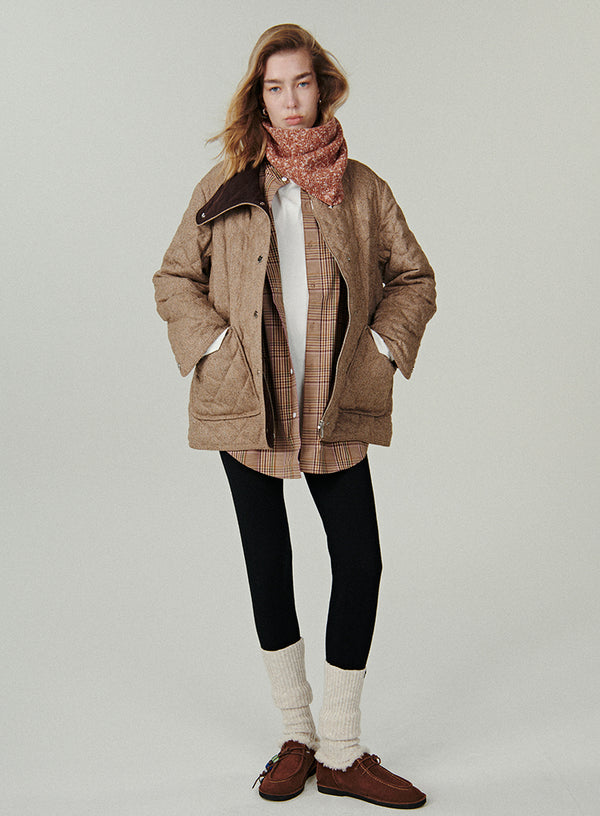 Short Down Puffer Jacket