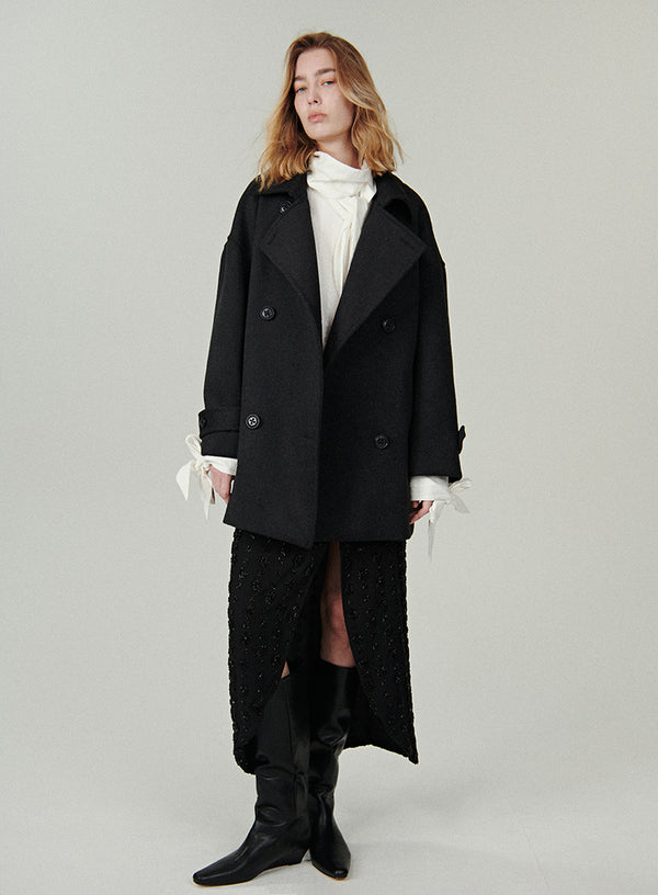 Wool Blend Overcoat