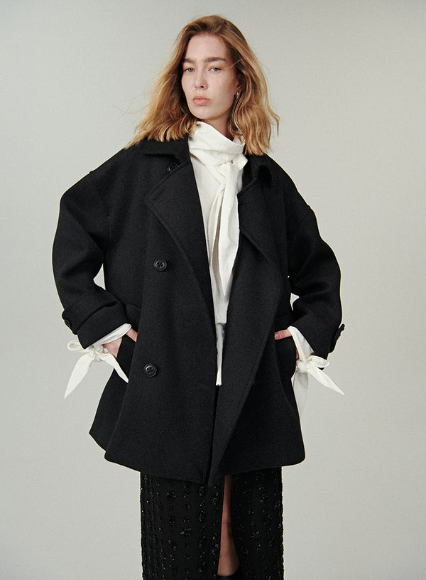 Wool Blend Overcoat