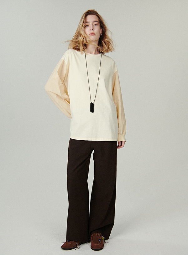 Patchwork Shirt Long Sleeve