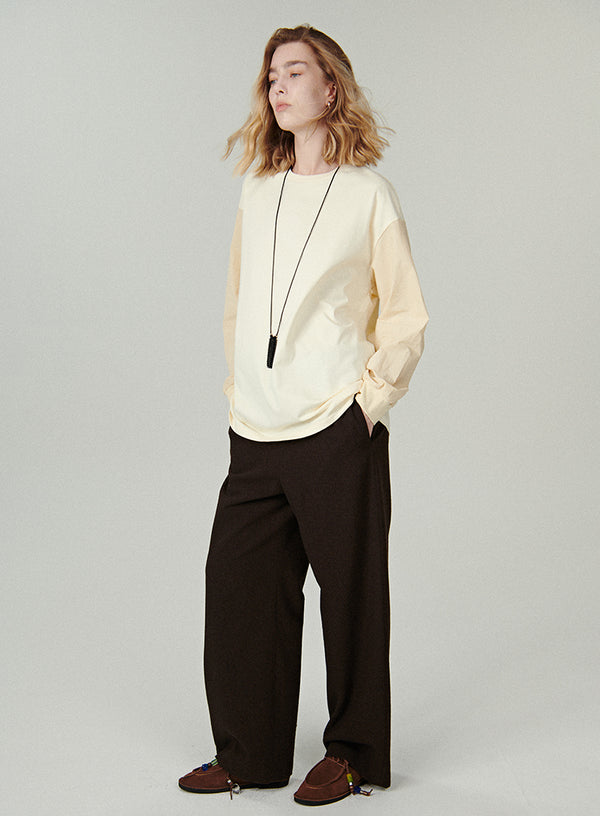 Patchwork Shirt Long Sleeve
