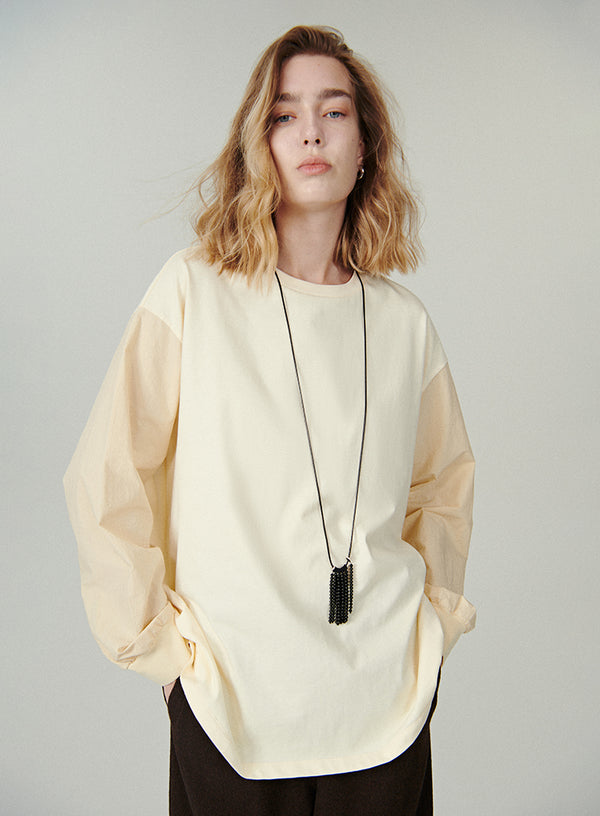 Patchwork Shirt Long Sleeve