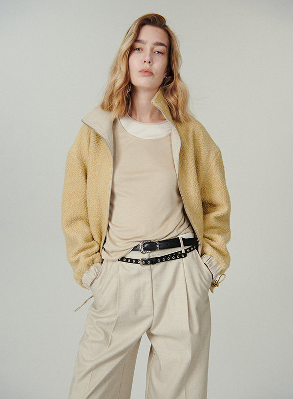 Layered Look Knit Top
