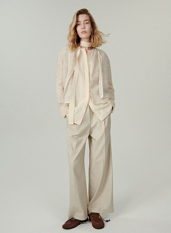 Layered Look Cardigan