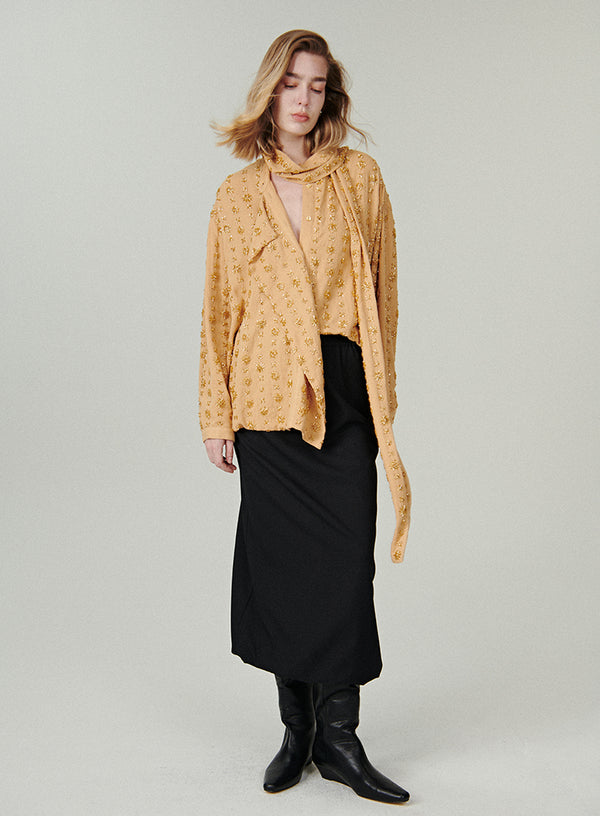 Handmade Beaded Blouse