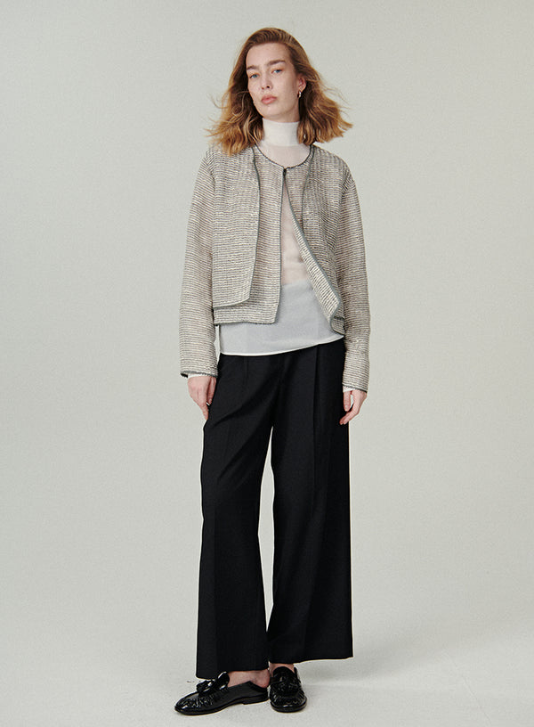 Layered Look Cardigan