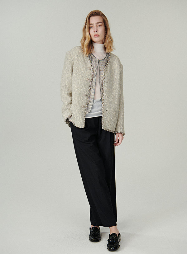 Layered Look Cardigan