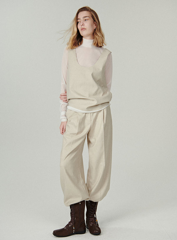 U Neck Layering Top